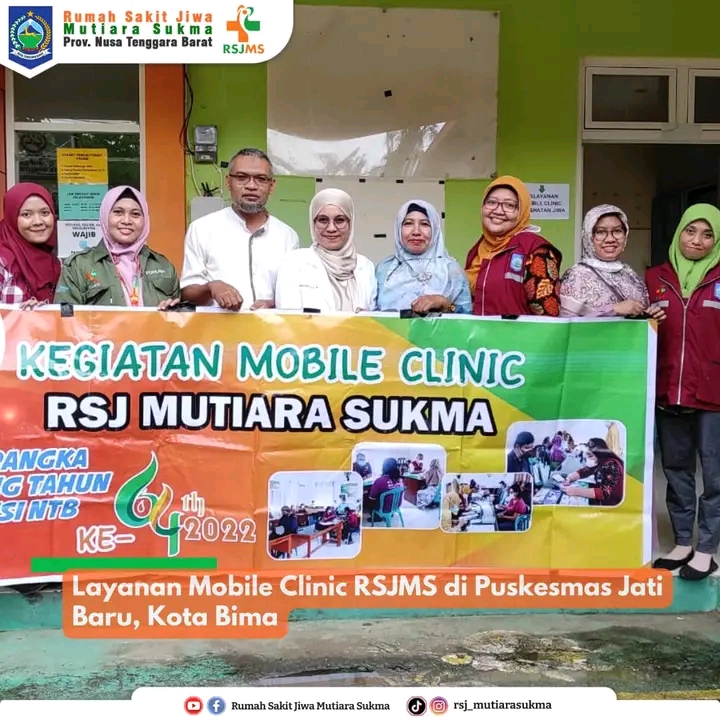 INTEGRASI DAN LAYANAN MOBILE CLINIC RSJMS DI PULAU SUMBAWA BERAKHIR DI KOTA BIMA